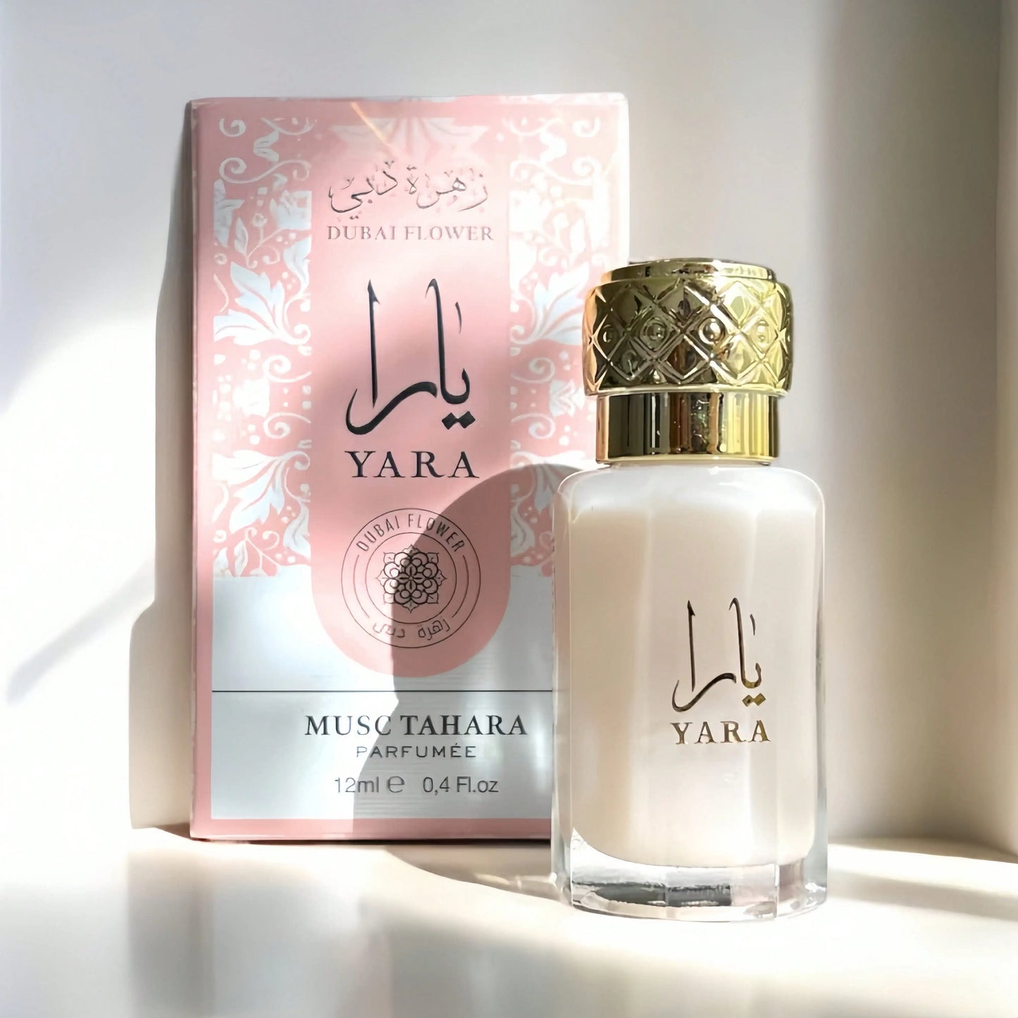 Dubai Flower Musc Tahara Yara 12ML Extrait de parfum sans alcool Femme