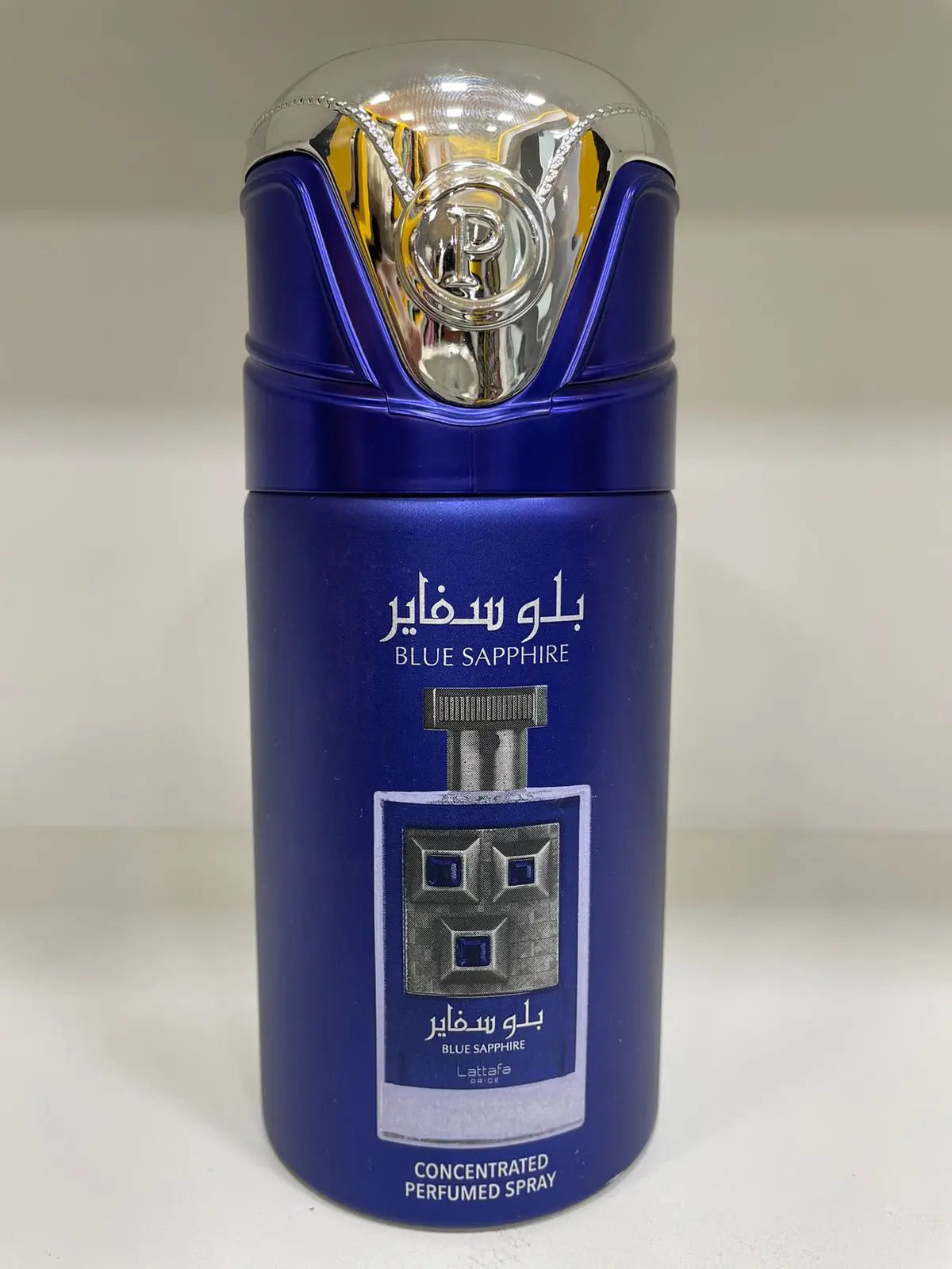 Sexuellement pour le corps Blue Sapphire Lattafa, dépistolet ant Arabe, 250ml