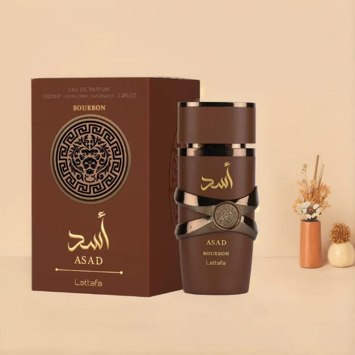 Asad Bourbon Parfums De luxe pour hommes, épicés Woody