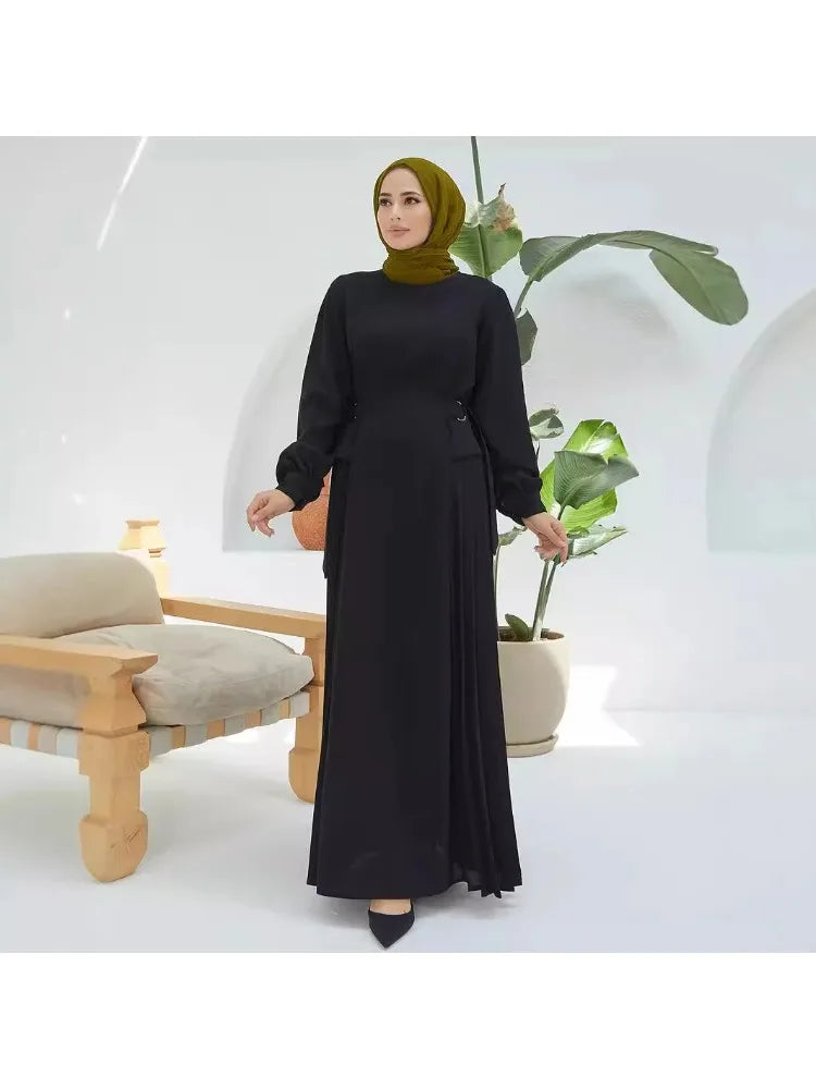 Abaya pour femmes de Dubaï, robe maxi perlée, Kaftan turc