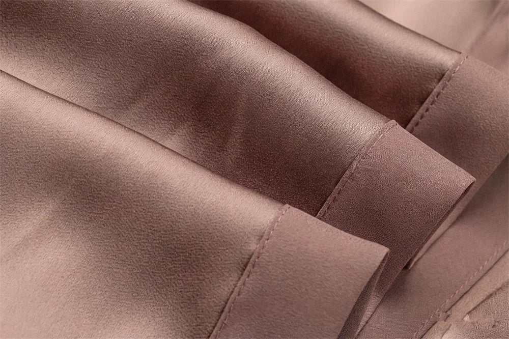 Abayas de luxe pour femmes, Cardigan Kimono en Satin