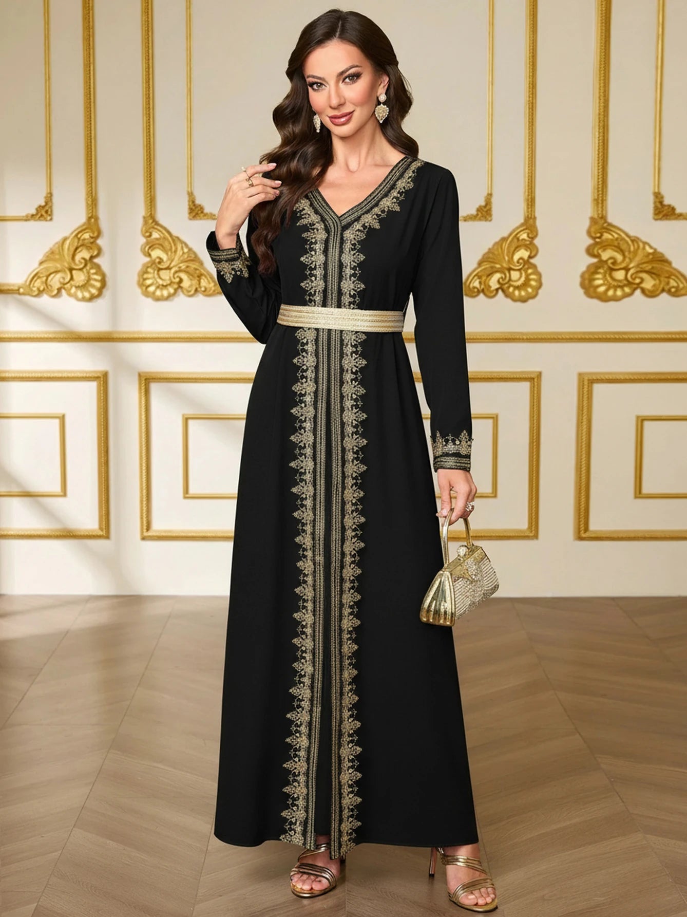Robe caftan pour femmes, arabe dubaïpp