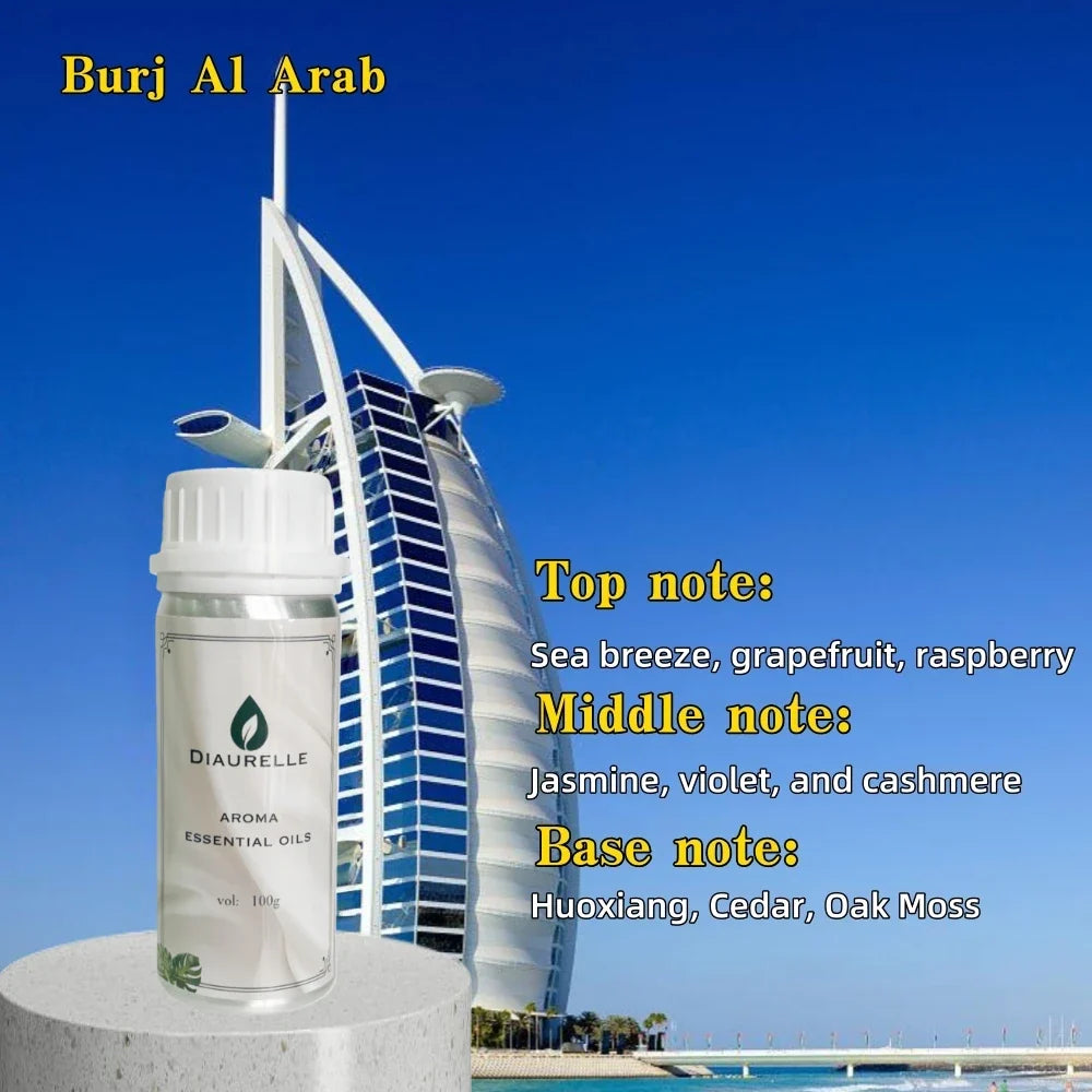 Lot de parfum "Hôtel Burj Al Arab "