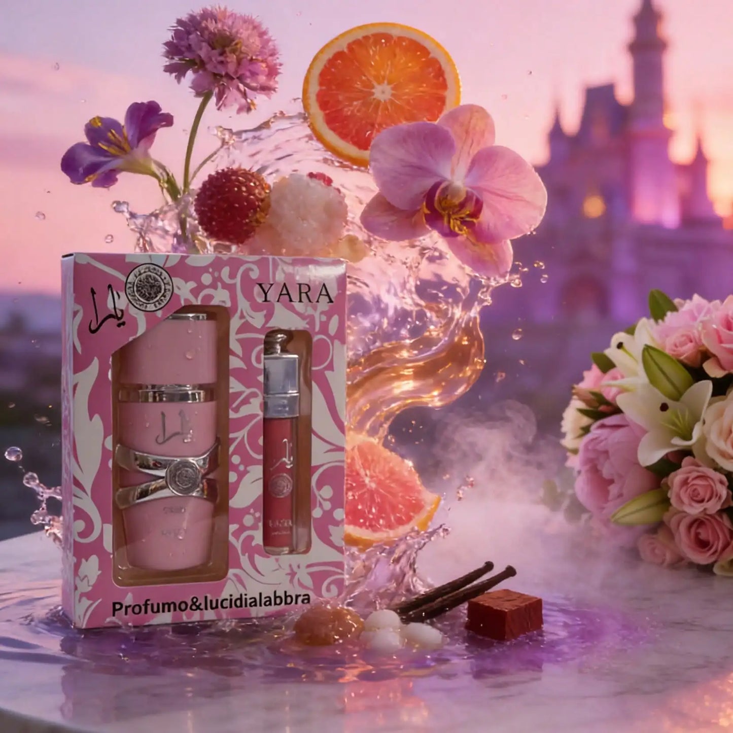 Lattafa Yara Parfum 30ml + Gloss à Lèvres 4ml