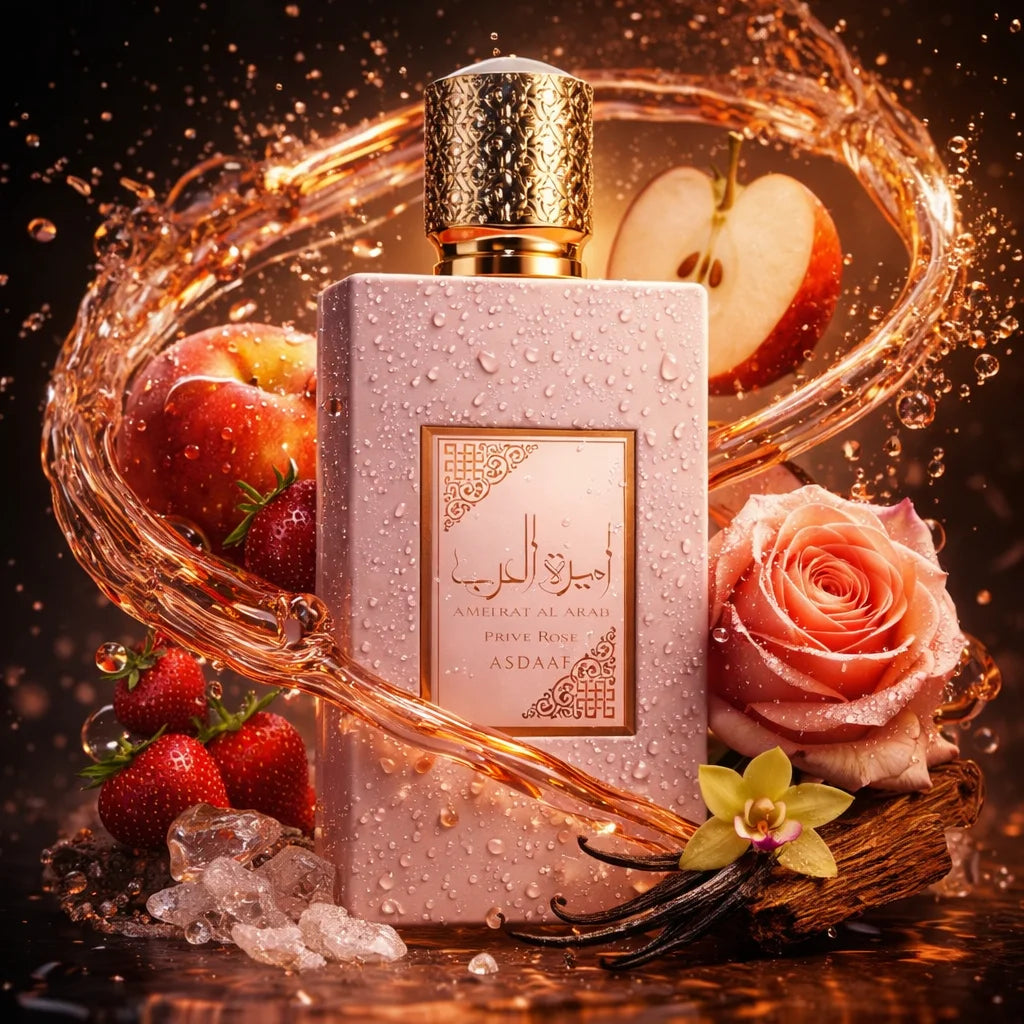 Lattafa Asdaaf Ameerat Al Arab Prive Rose 100ML Eau de Parfum femme