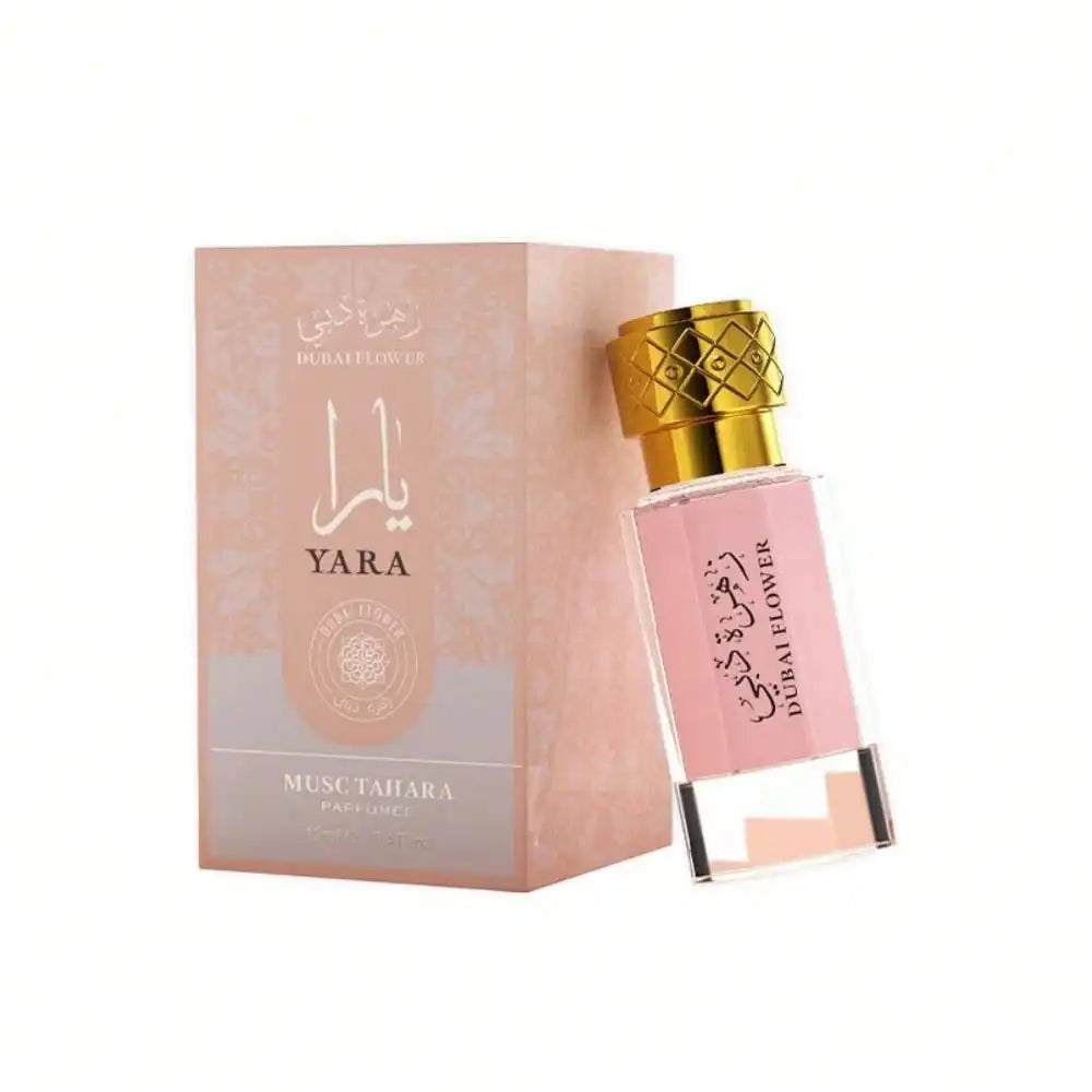 Dubai Flower Musc Tahara Yara 12ML  Extrait de parfum sans alcool Femme