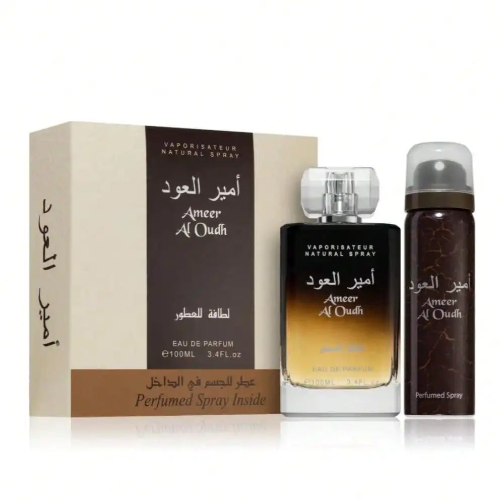 Lattafa Ameer Al Oudh 100ML  coffret cadeau eau de parfum mixte