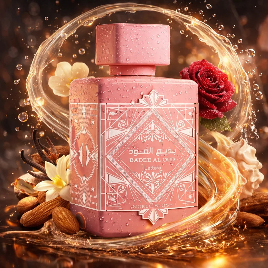 Lattafa Bade'e Al oud Noble Blush 100ML Eau de parfum Femme