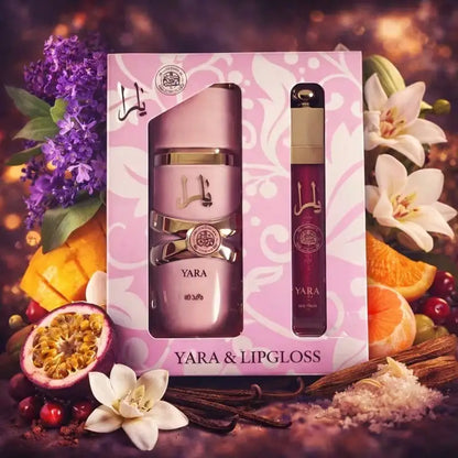 Lattafa Yara Parfum 30ml + Gloss à Lèvres 4ml