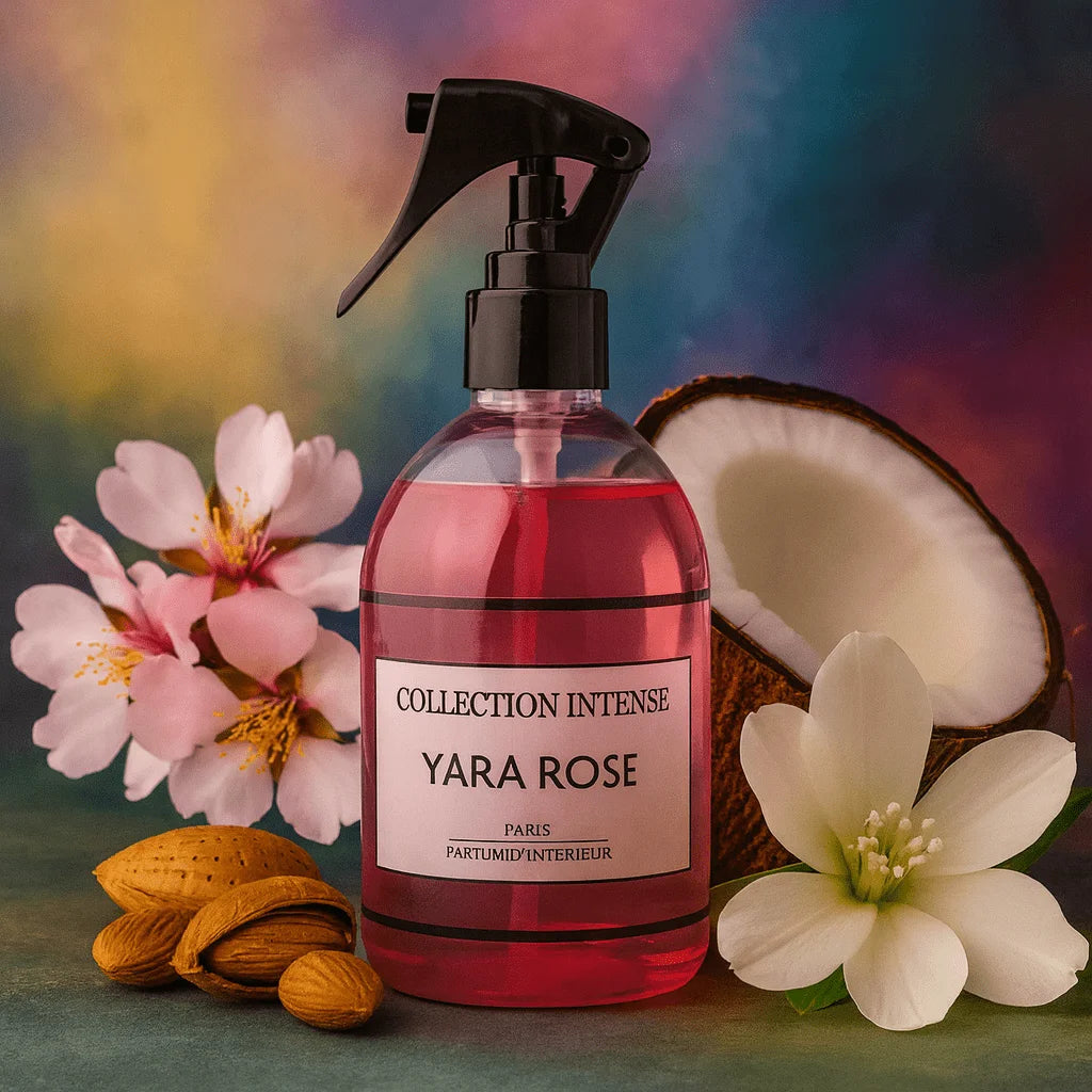 Collection Intense Yara Rose 250ml Parfum d'intérieur et textile