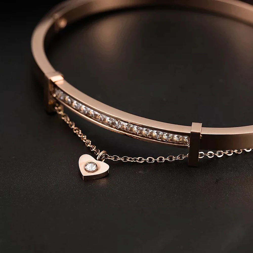 Montre-Bracelet de Luxe pour Femme, Ensemble de 3 Pièces, Horloge d'Anniversaire