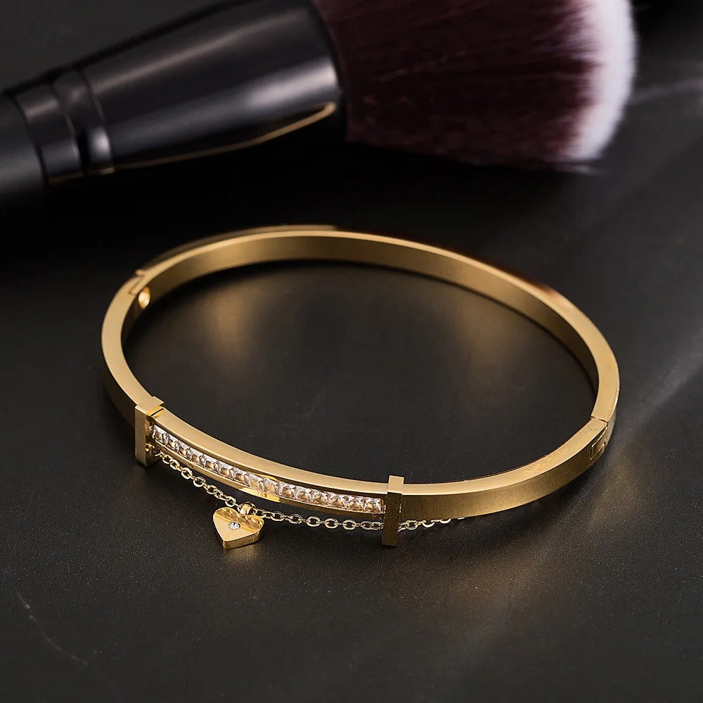 Montre-Bracelet de Luxe pour Femme, Ensemble de 3 Pièces, Horloge d'Anniversaire