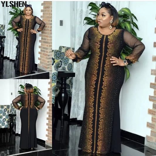 Abaya dubaï Robe musulmane de luxe haut de gamme