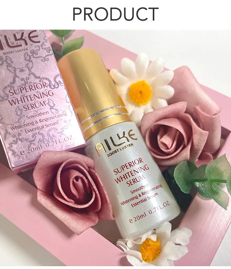 AILKE Ensemble de soins éclaircissants pour tous les types de peau, blanchissant