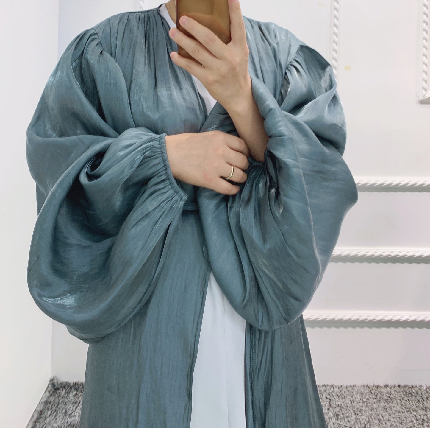 Abayas caftan pour femmes, robe longue kimono, cardigan, Dubaï, Turquie