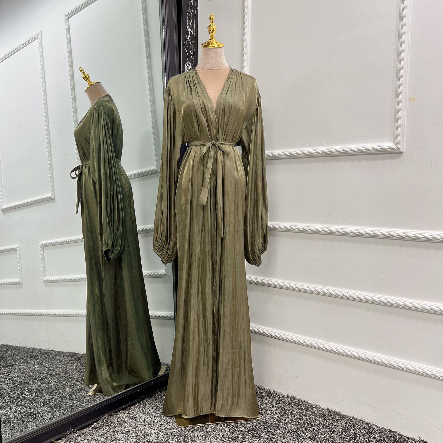 Abayas caftan pour femmes, robe longue kimono, cardigan, Dubaï, Turquie