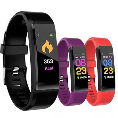 115plus Bluetooth 4.0 Bracelet de Sport Intelligent Smartwatch pour iOS Android Sport Fitness