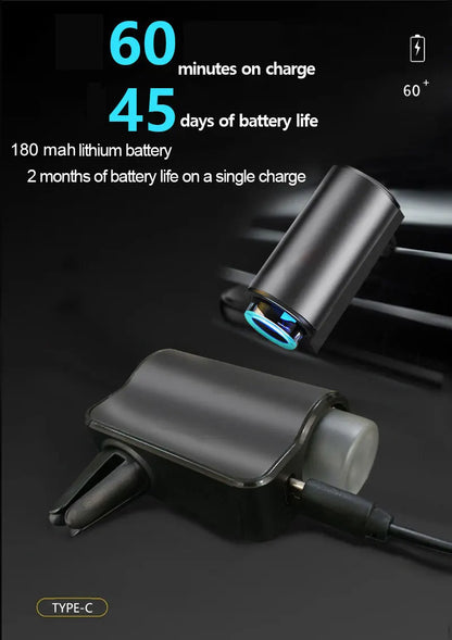 Diffuseur d'huile aromatique pour voiture, diffuseur de parfum, 3 parfums