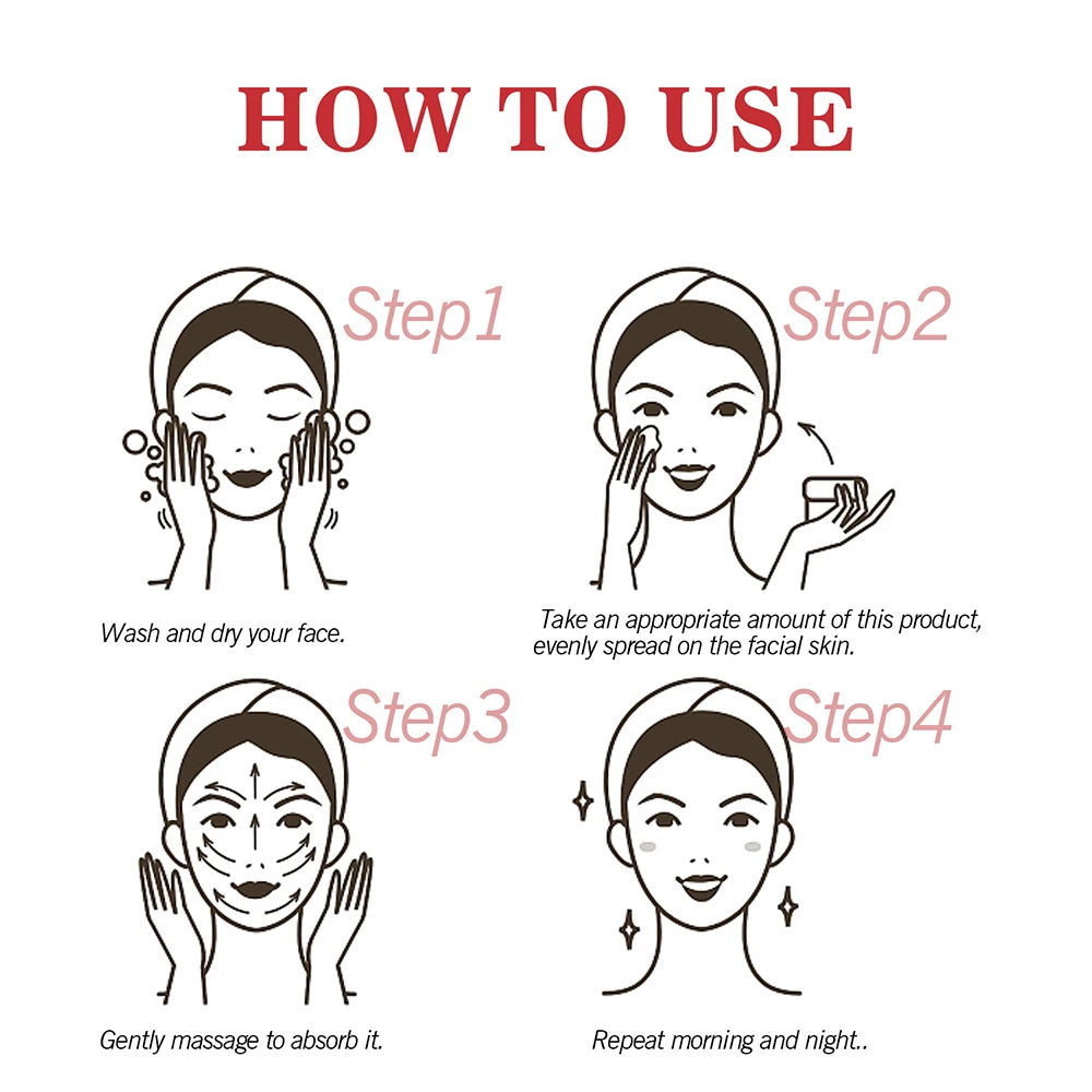 Ensemble de soins pour la peau à l'acide kojique, crème, sérum, nettoyage, savon