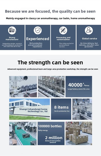 Parfum d'aromathérapie diffuseur de voiture