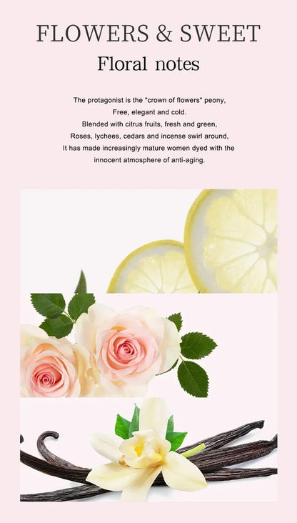 Parfum de phéromone féminin séduisant romantique