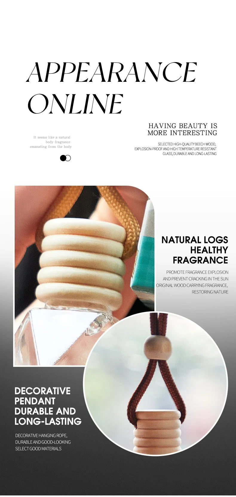 Désodorisant, parfum longue durée, adapté voiture, maison, bureau...