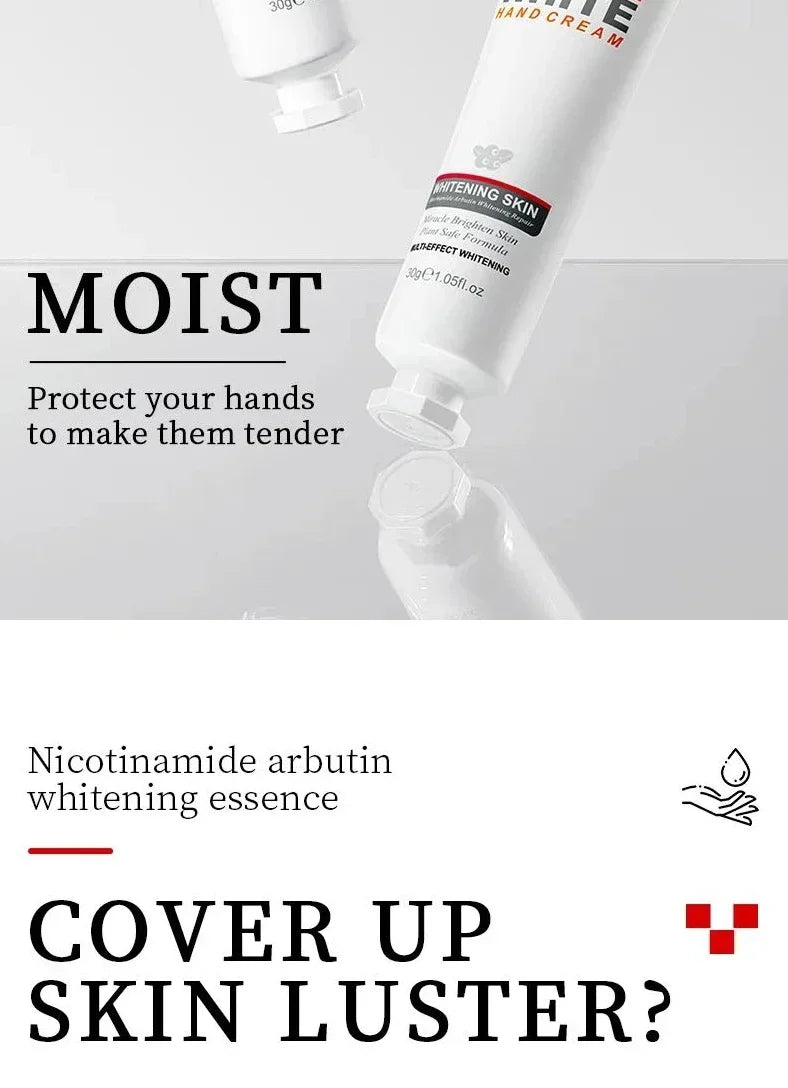 Crème pour les mains Anti-rides à l'acide kojique