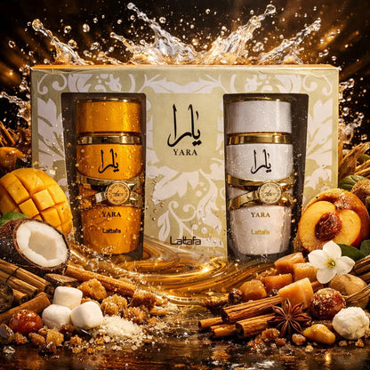 LATTAFA 2X100ML YARA MOI & YARA TOUS COFFRET SET  EAU DE PARFUM