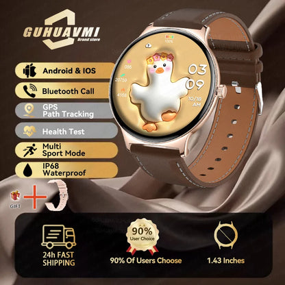 2025 nouvelle montre intelligente pour les femmes cadeau 1.43 pouces