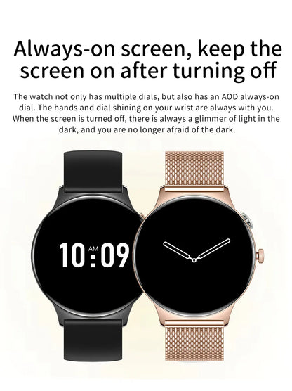 2025 nouvelle montre intelligente pour les femmes cadeau 1.43 pouces