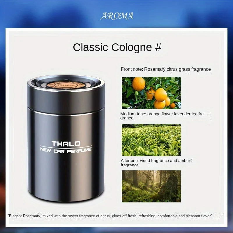 Baume solide d'aromathérapie pour voiture