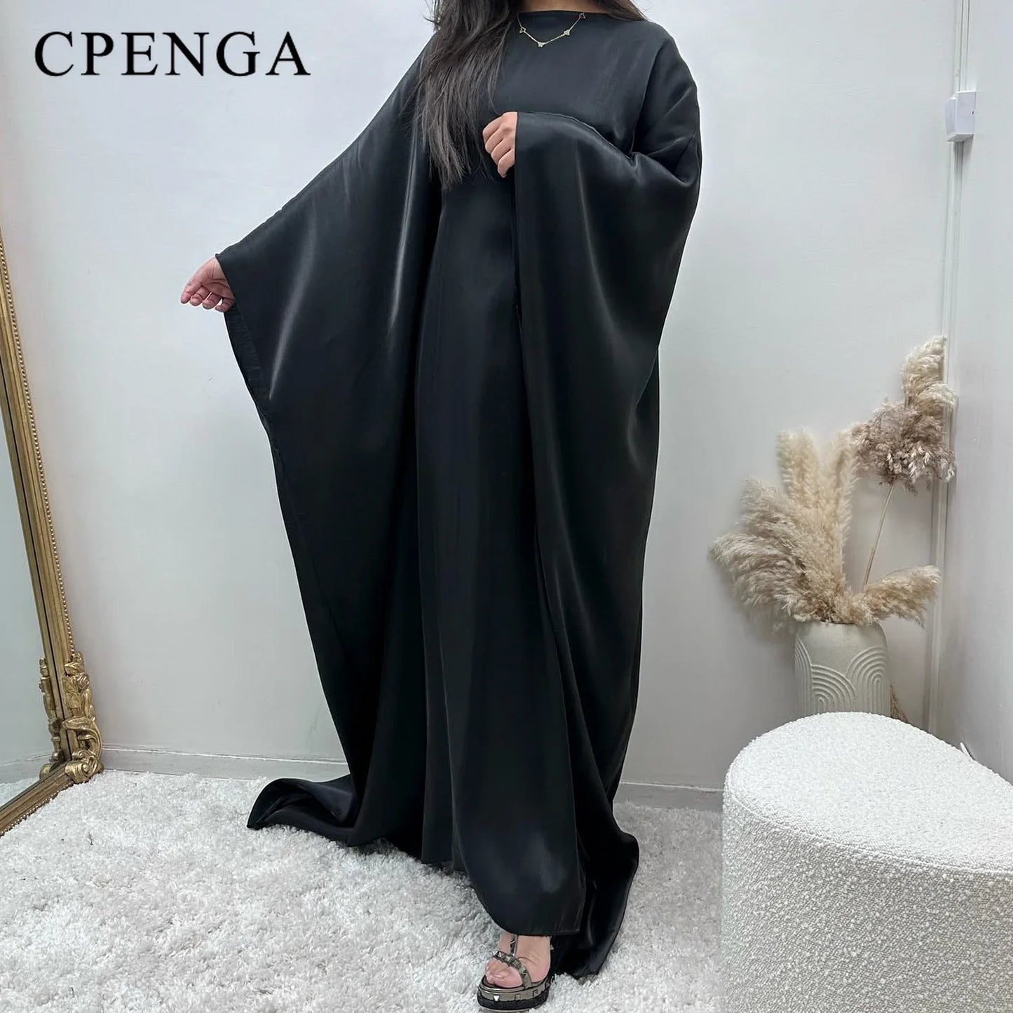 Nouvelle robe jalabiya de fête de Dubaï 2024, robe abaya