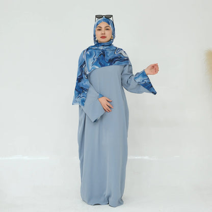 Robe modeste élégant dubaï Hijab Abaya 2025