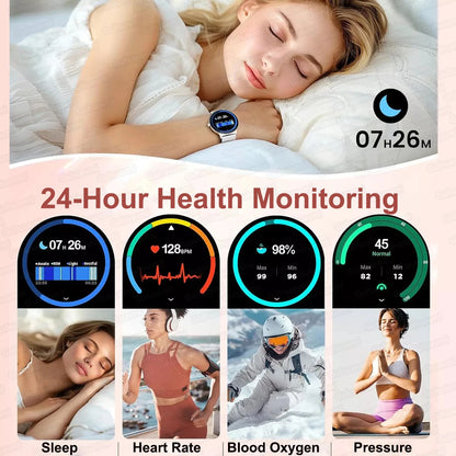 2025 nouvelle montre intelligente pour les femmes cadeau 1.43 pouces