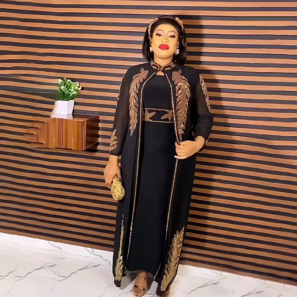Robes de soirée et de mariage africaines pour femmes et Abaya