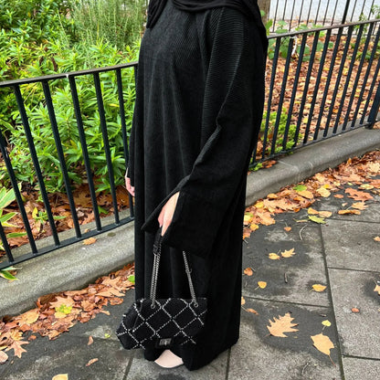 Abaya-Robe décontractée pour femmes, Abayas de Dubaï, Robe de tempérament caftan