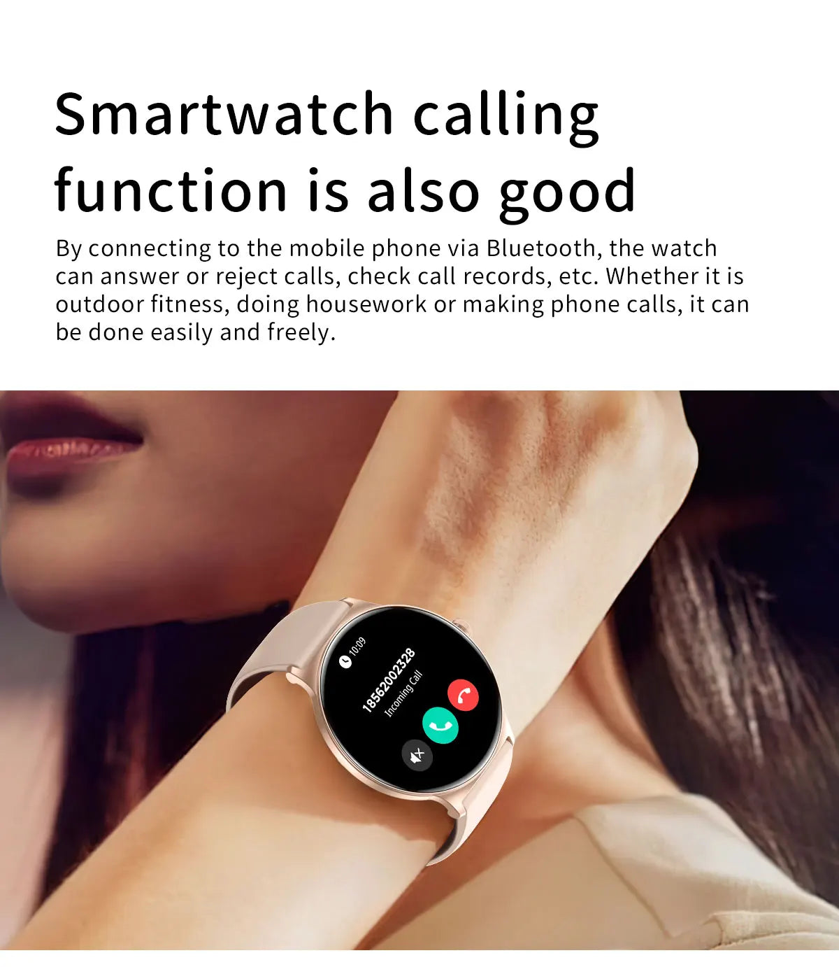 2025 nouvelle montre intelligente pour les femmes cadeau 1.43 pouces