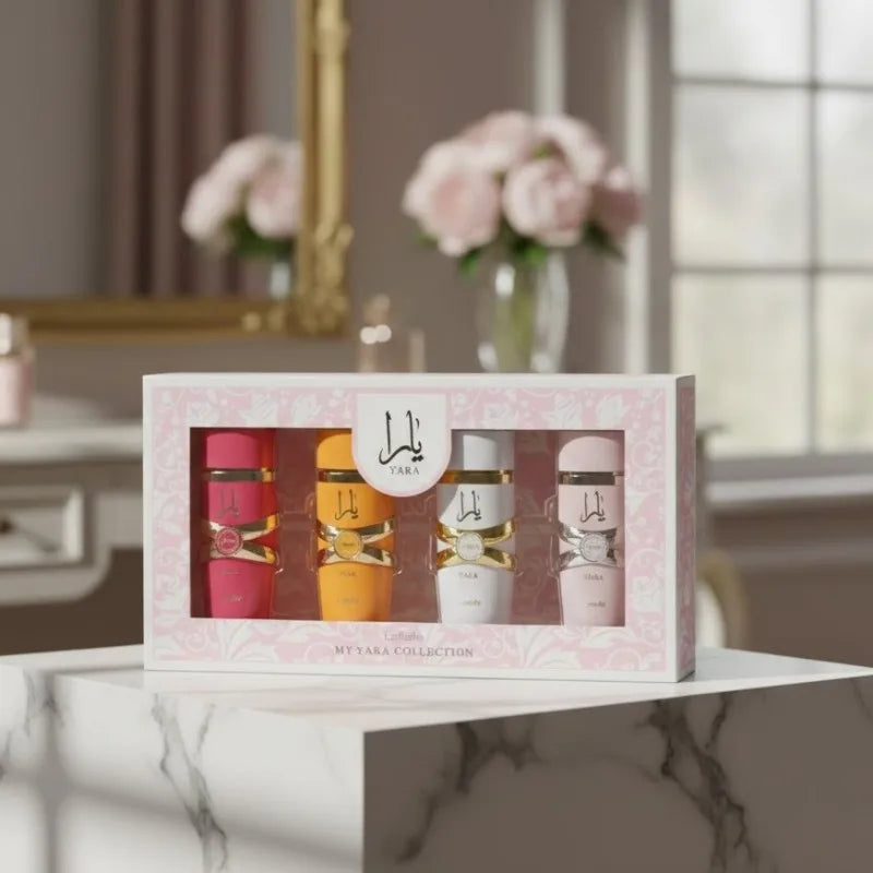 Yara Coffret cadeau parfum femme 4 × 25 ml