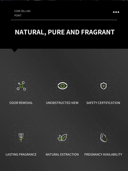 Un parfum de voiture pour les accessoires d'intérieur automobile