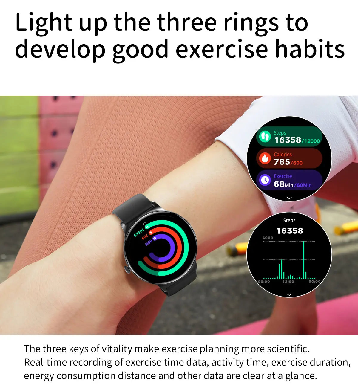 2025 nouvelle montre intelligente pour les femmes cadeau 1.43 pouces