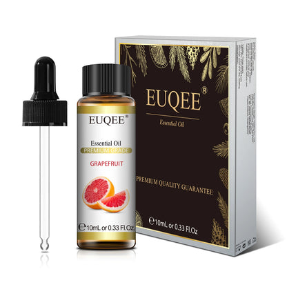 EUQEE-Huile essentielle naturelle pure, Lavande Jasmin Eucalyptus vanille parfum 10ml
