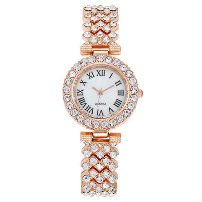 6 pièces ensemble femmes Montre horloge cadran romain marque de luxe Design