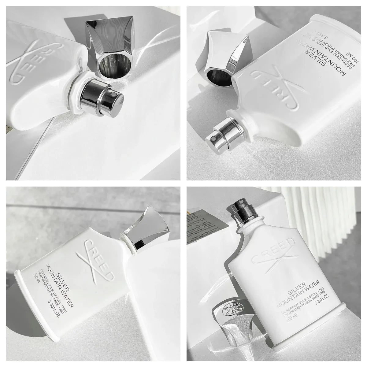 Creed Silver Mountain Spray de parfum d'eau 100 ml/3,3 oz, Unisexe