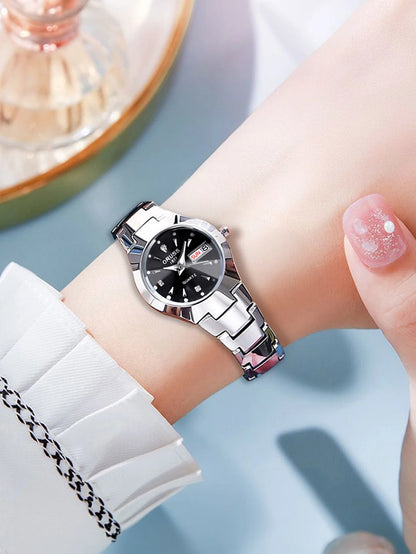 ORUSS-Montre de couple étanche pour hommes et femmes, quartz