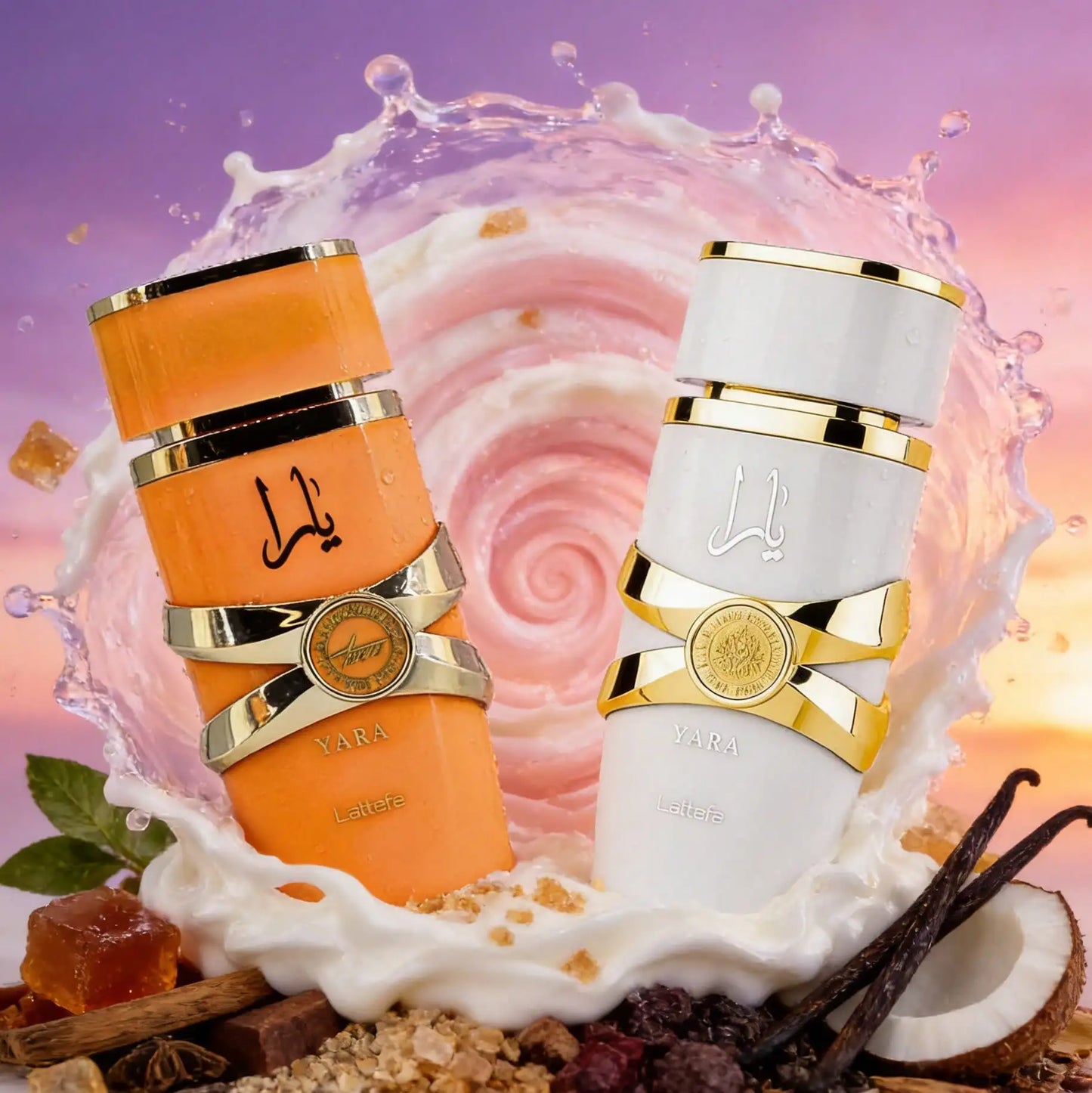 LATTAFA 2X100ML YARA MOI & YARA TOUS COFFRET SET  EAU DE PARFUM