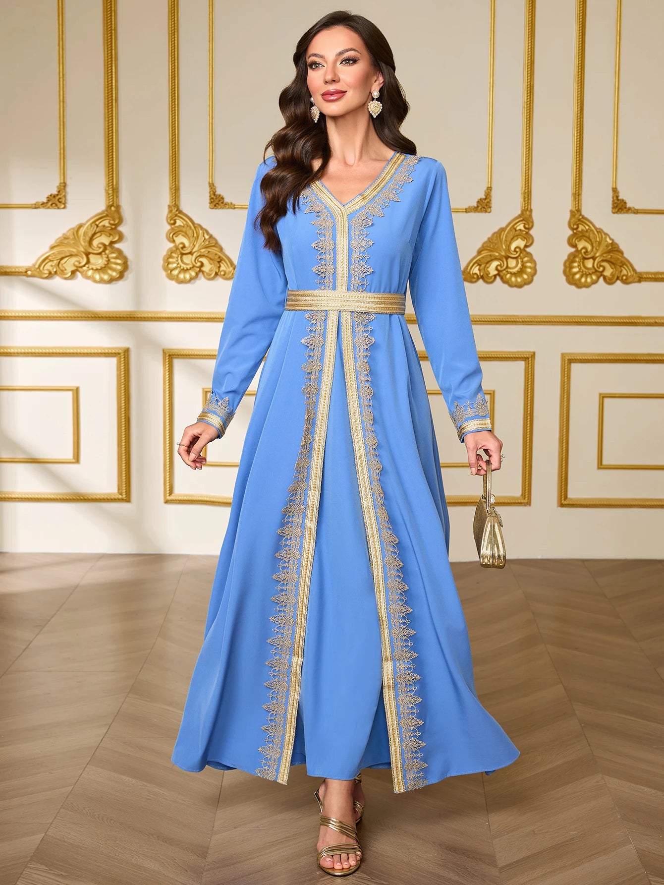 Robe caftan pour femmes, arabe dubaïpp