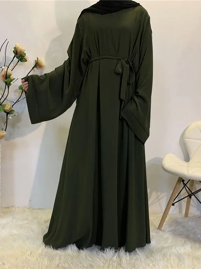 Abaya de Luxe pour Femme, Kaftan Vêtement Marocain, Dubaï, Turquie