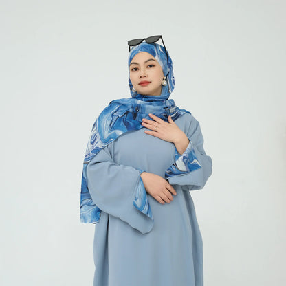 Robe modeste élégant dubaï Hijab Abaya 2025