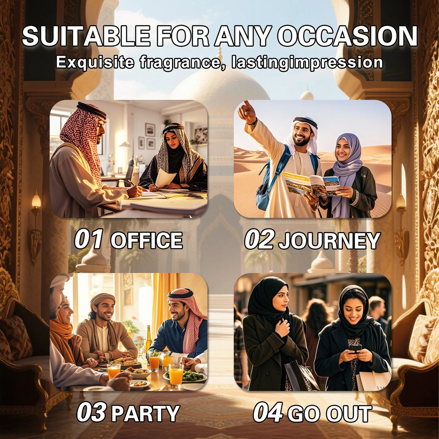 10ml Khamrah Roller huile essentielle