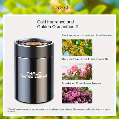 Baume solide d'aromathérapie pour voiture